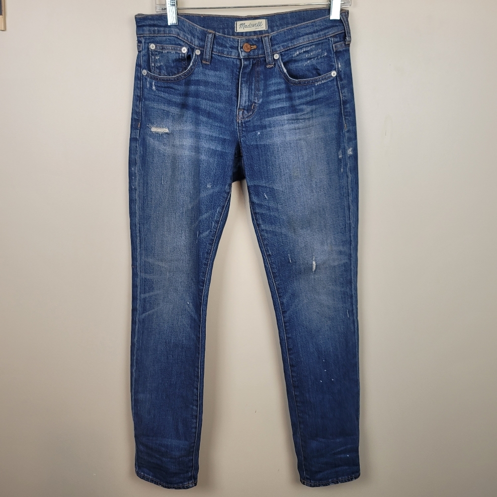 Madwell Slim Boyfriend Distressed Jeans size 26
